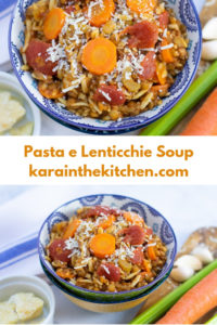 Pasta e Lenticchie - karainthekitchen.com