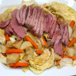 Corned Beef and Cabbage with potatoes and carrots