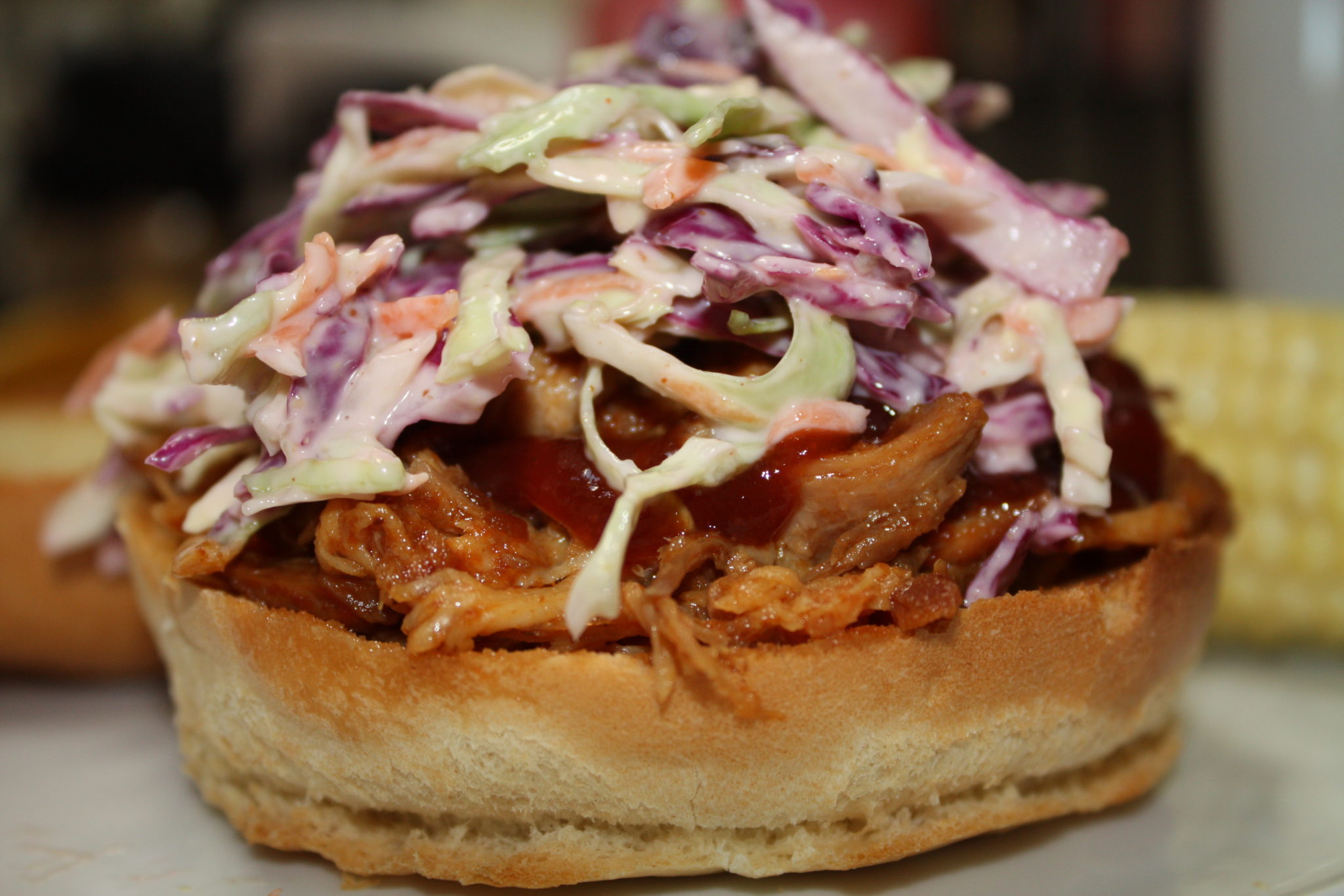 Pulled Pork Sandwiches & Homemade Cole Slaw