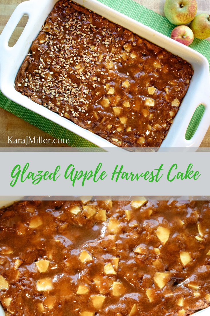 Caramel Glazed Apple Cake