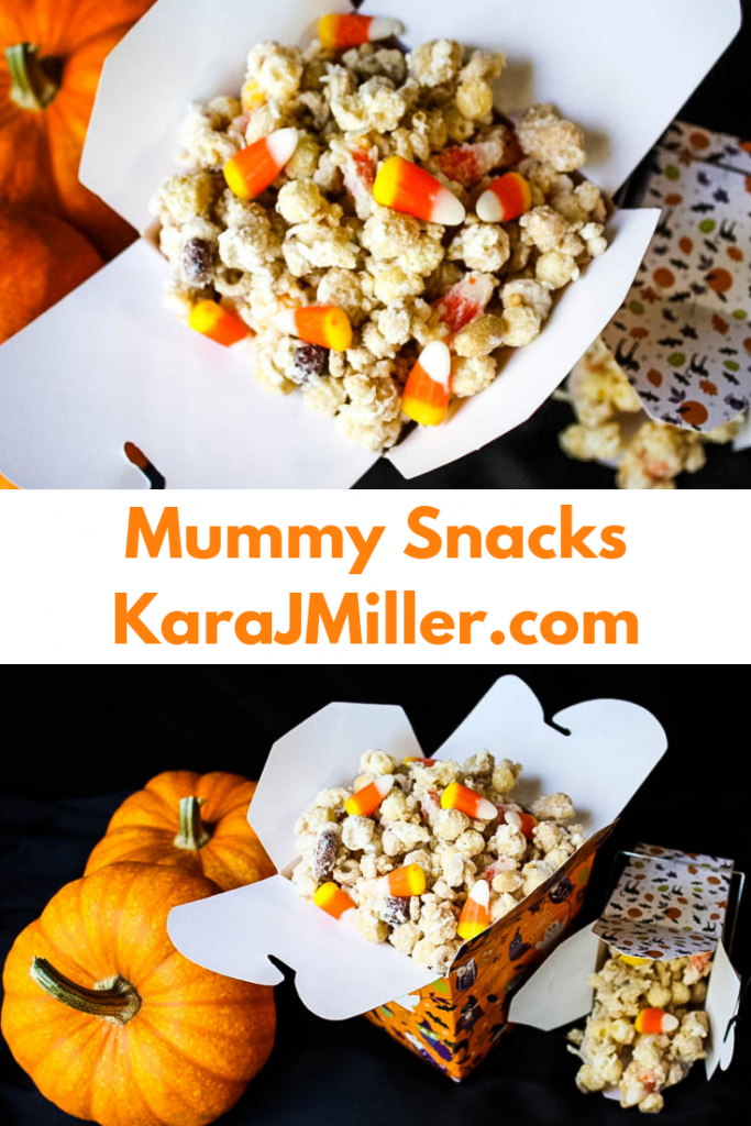 mummy halloween snacks