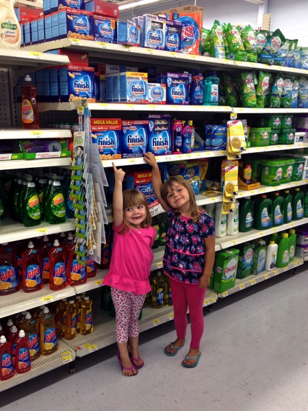 Finish Detergent Girls at Walmart - karainthekitchen.com.jpg