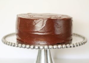 Favorite Chocolate Cake karainthekitchen.com