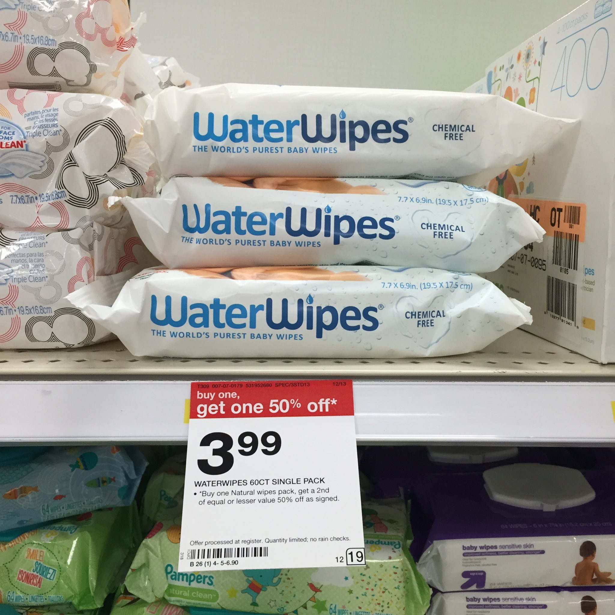 water wipes target