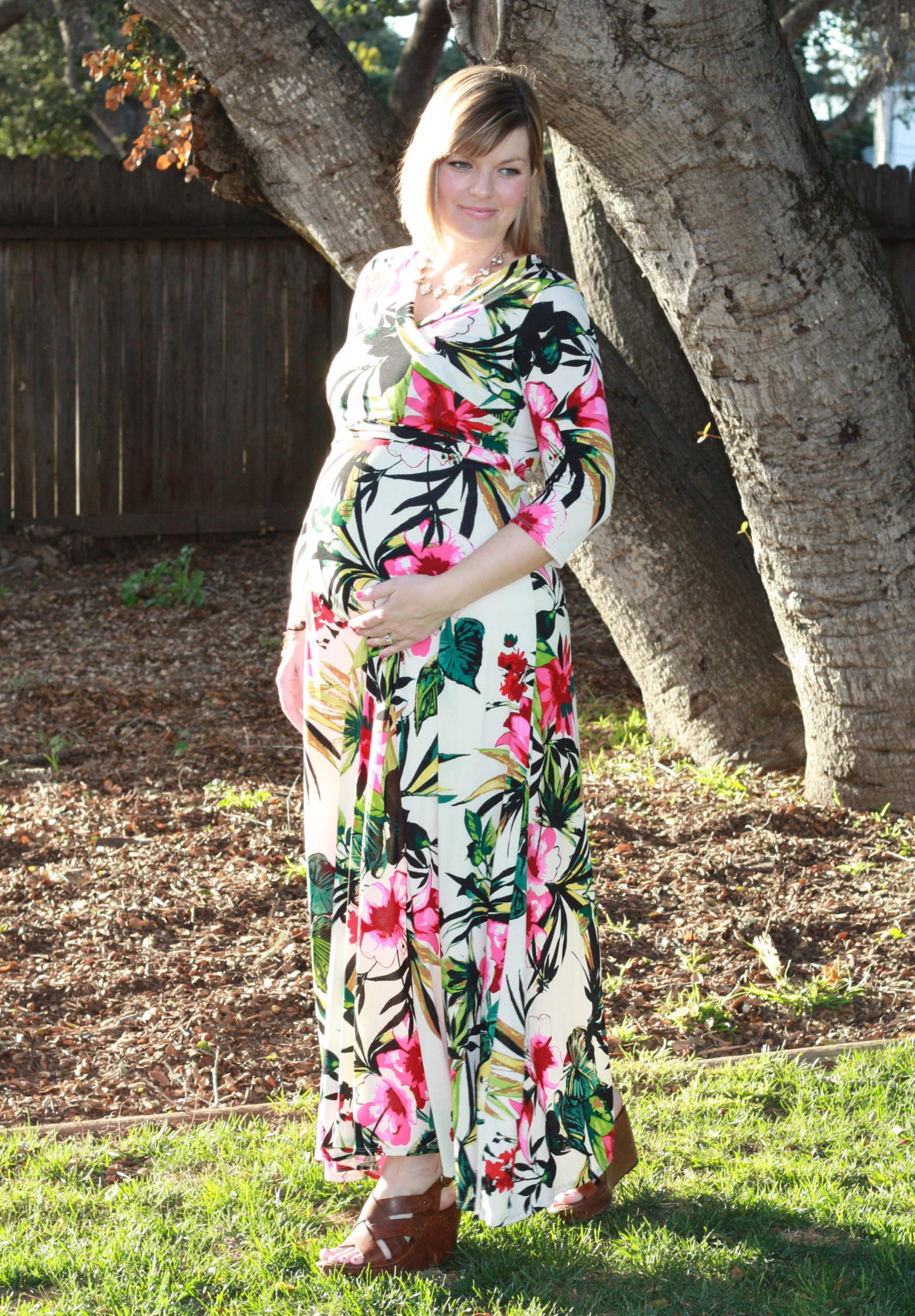 PinkBlush Maternity Dress Review & Giveaway!