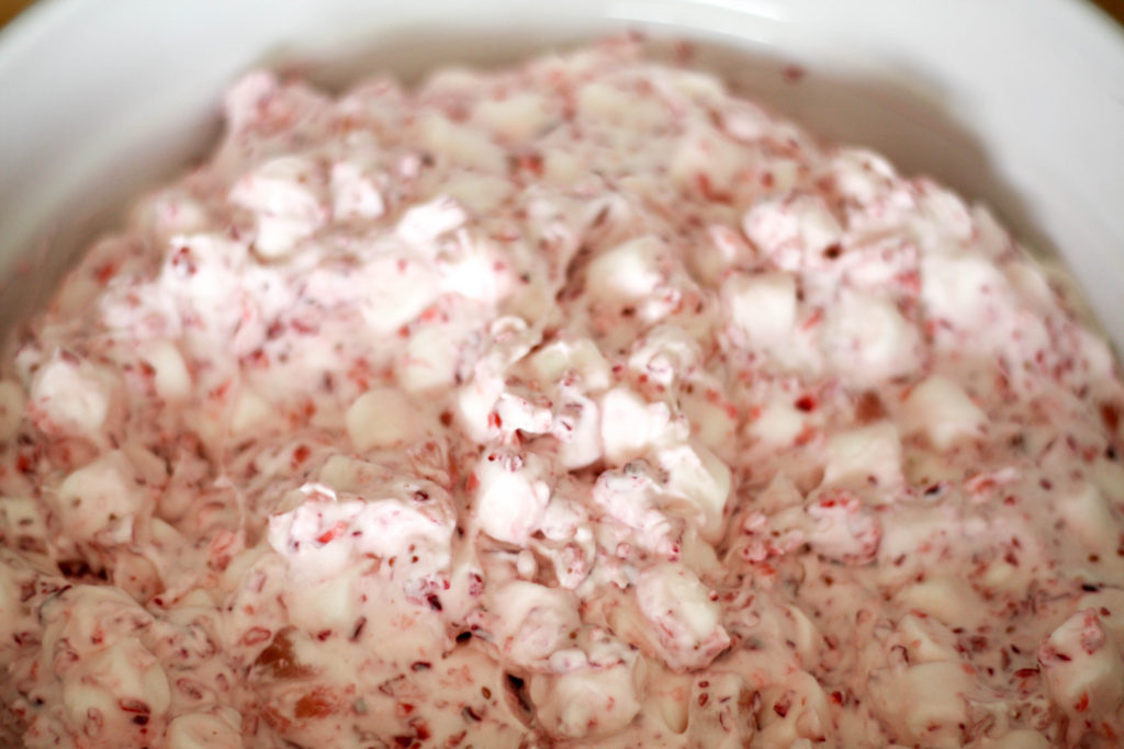 Cranberry Fluff Recipe - Kara in the Kitchen