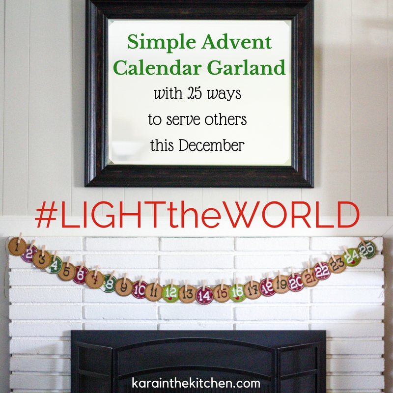 #LIGHTtheWORLD - karainthekitchen.com