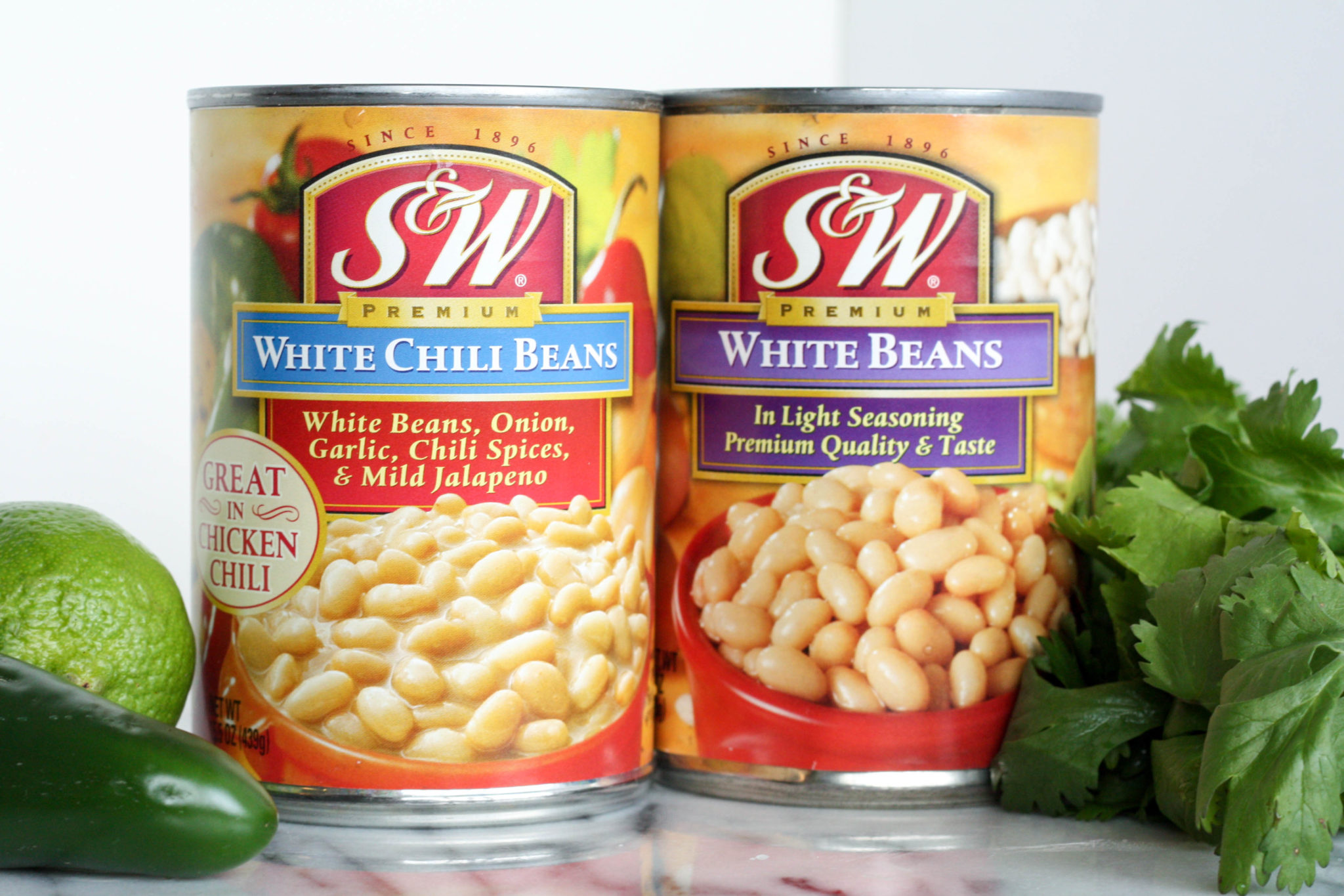 White Chicken Chili with S&W Beans