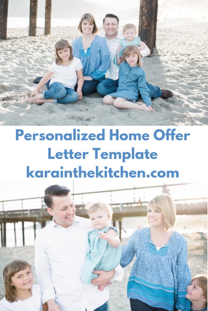 Personalized Home Offer Letter Template - karainthekitchen.com