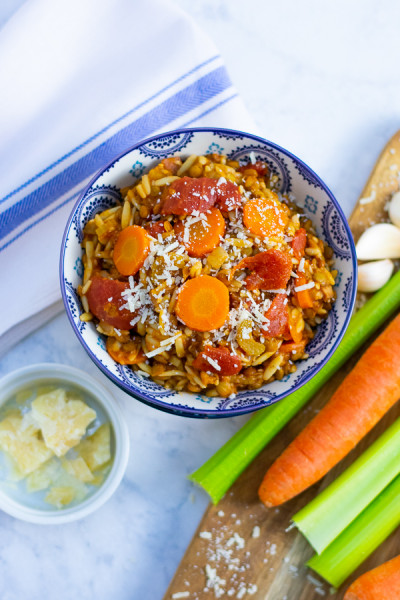 Pasta e Lenticchie - karainthekitchen.com