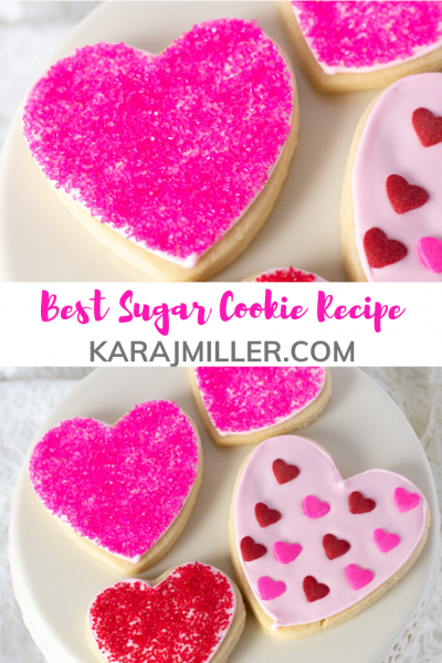 heart sugar cookies recipe