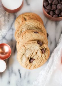 brown butter chocolate chip cookies