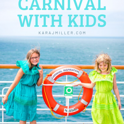 Cruising Carnival Cruise Lines with Kids