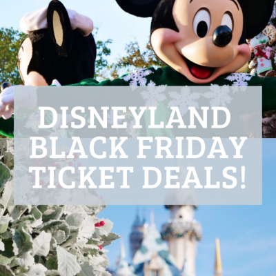 Black Friday Disneyland Ticket Sale!