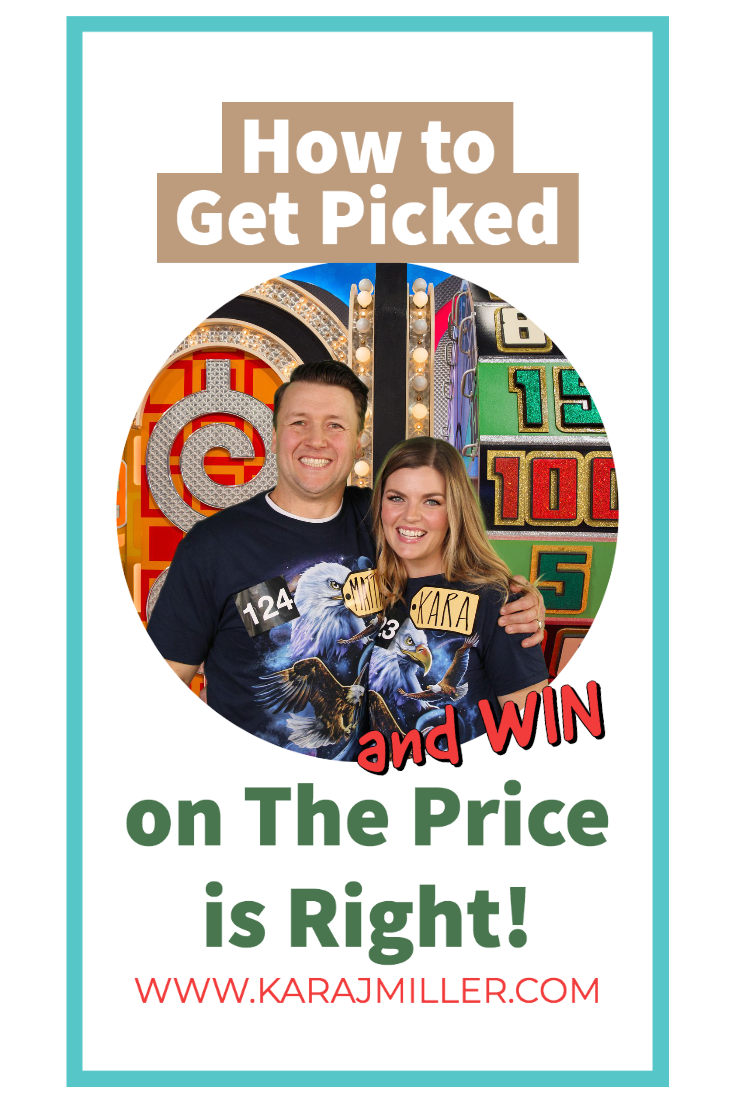 How to Get Picked and Win on The Price is Right