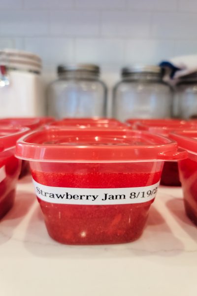 strawberry freezer jam